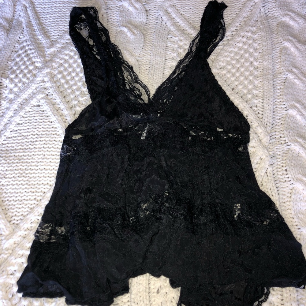 Free People Lace Tank
